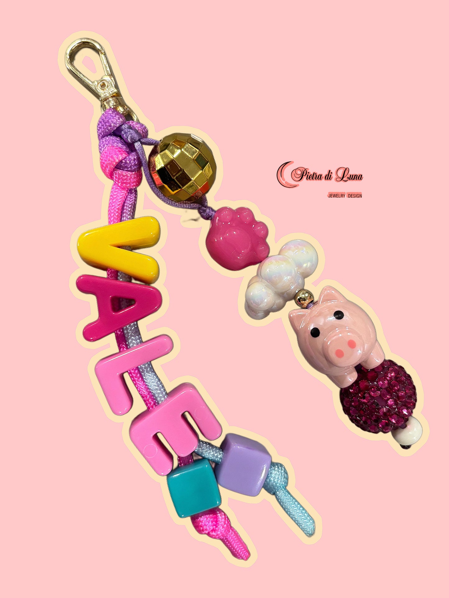 Puffy Bag Charm