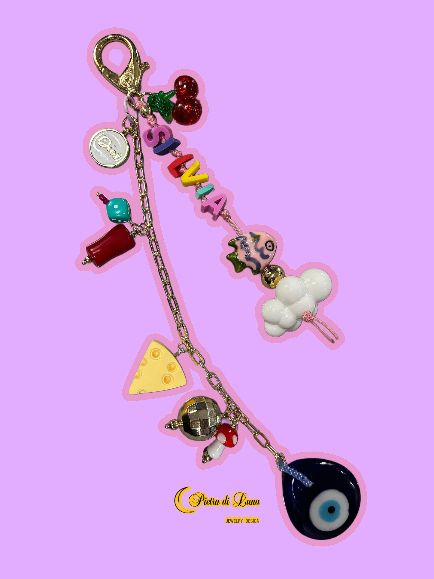 Silvia Bag Charm