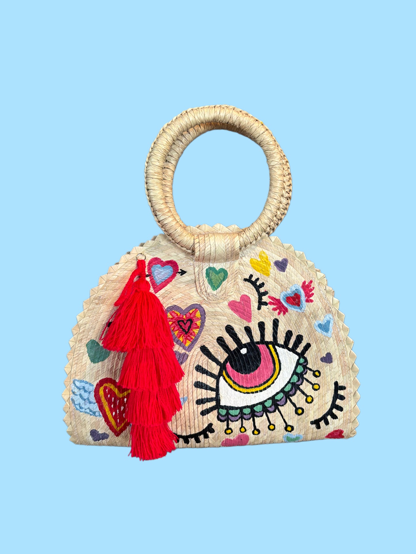 Summer Bag “Eyes & Hearts”