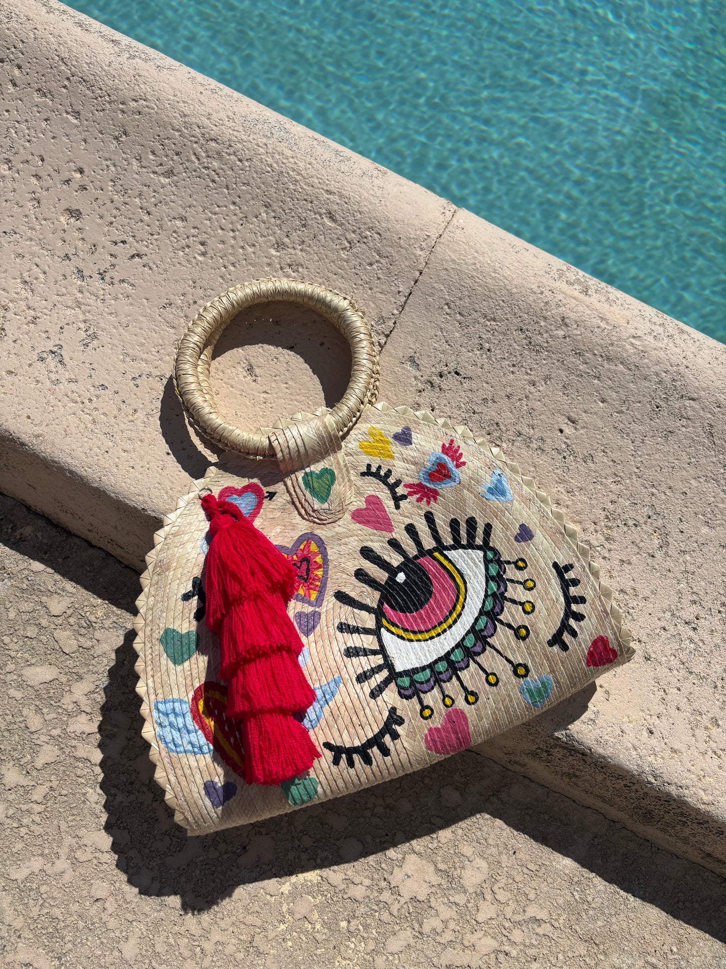 Summer Bag “Eyes & Hearts”