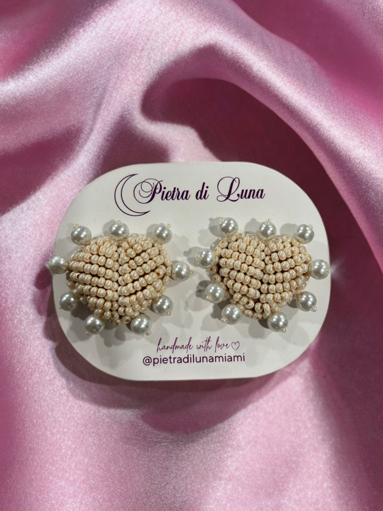 Puffy Hearts Earrings