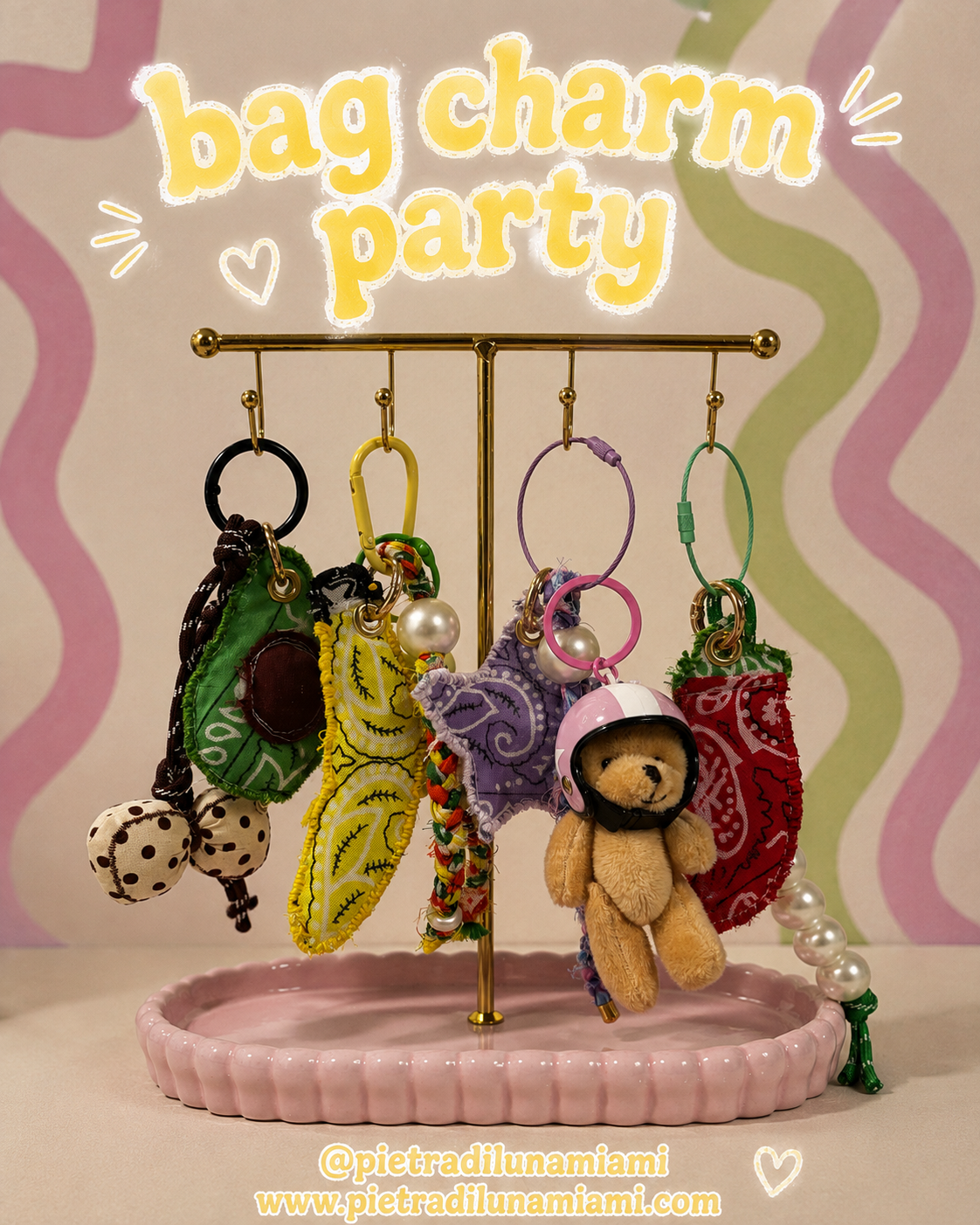 Bandana Bag Charms