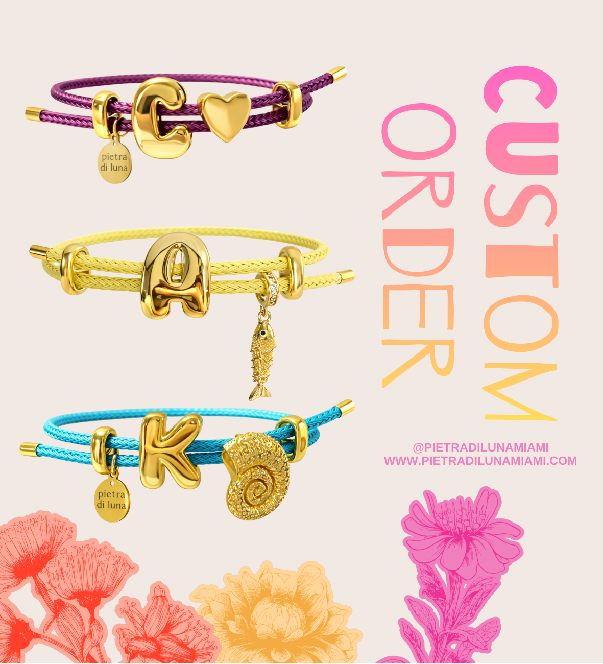 Cord bracelets