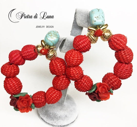 Hoops Toquilla Straw