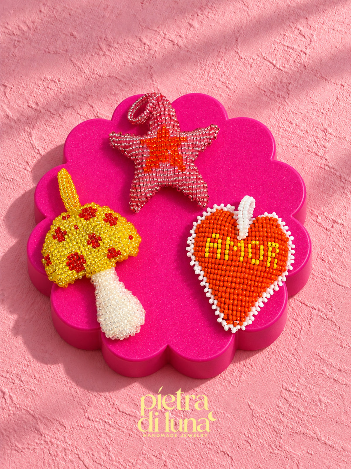 Charms 3D Mostacilla Beads