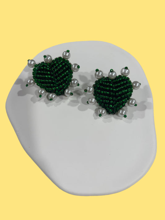 Puffy Hearts Earrings