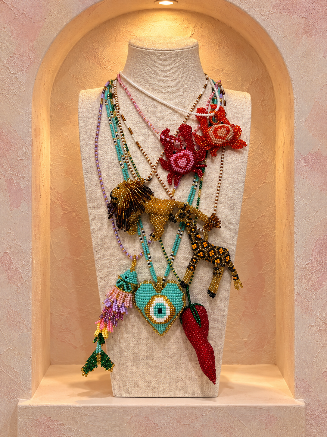 Amazonica Long Necklace