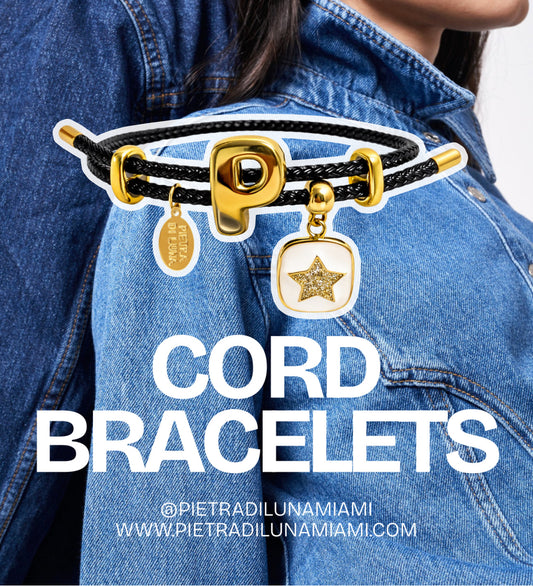 Cord bracelets