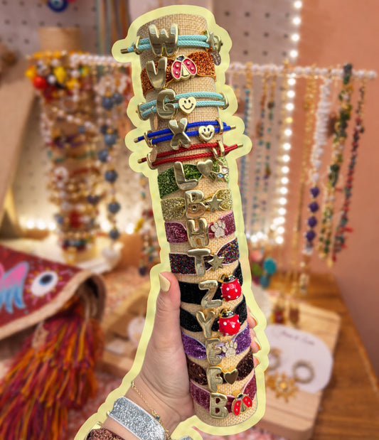 Initial Bracelets Elastic