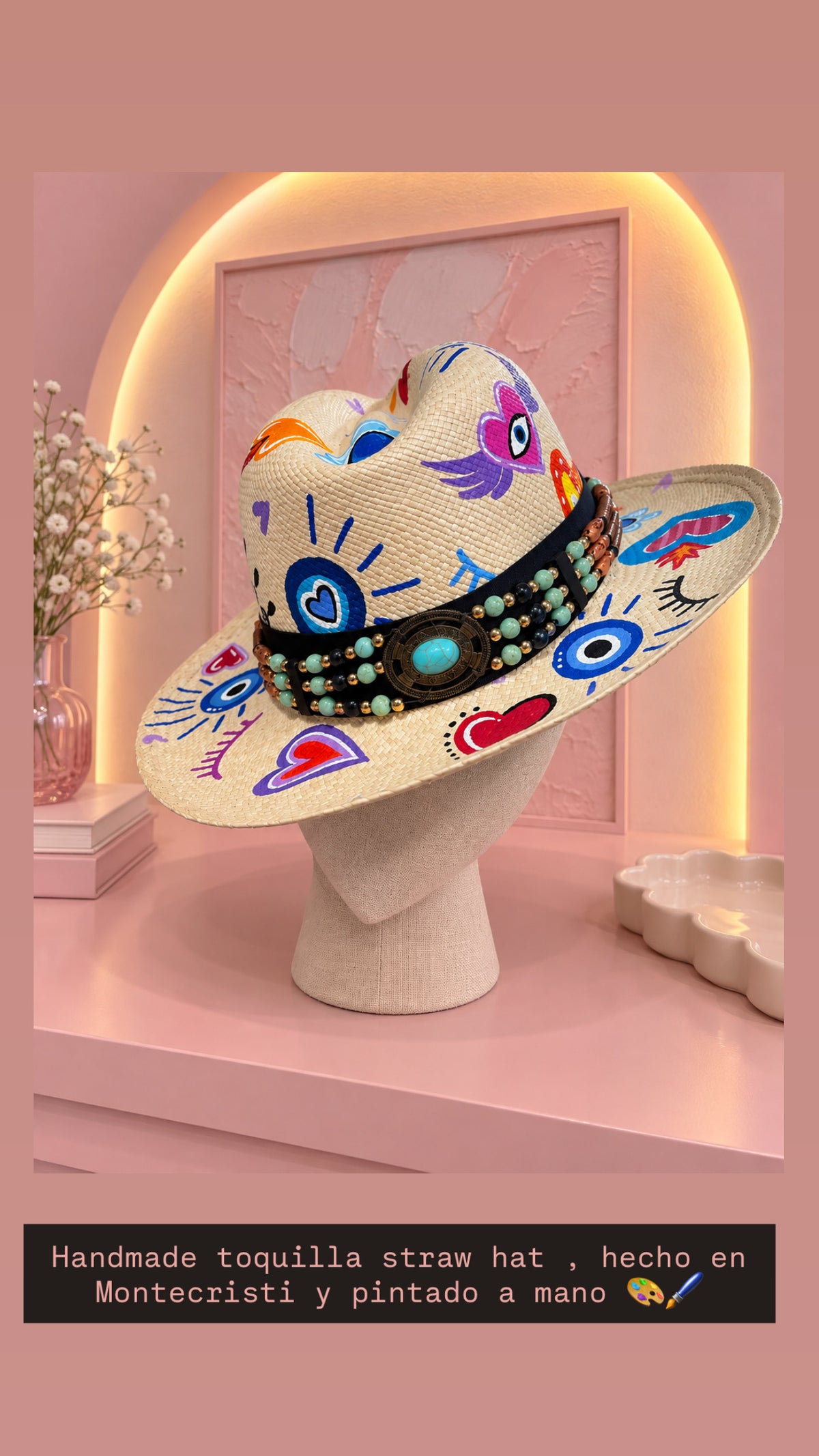 Handpainted hats