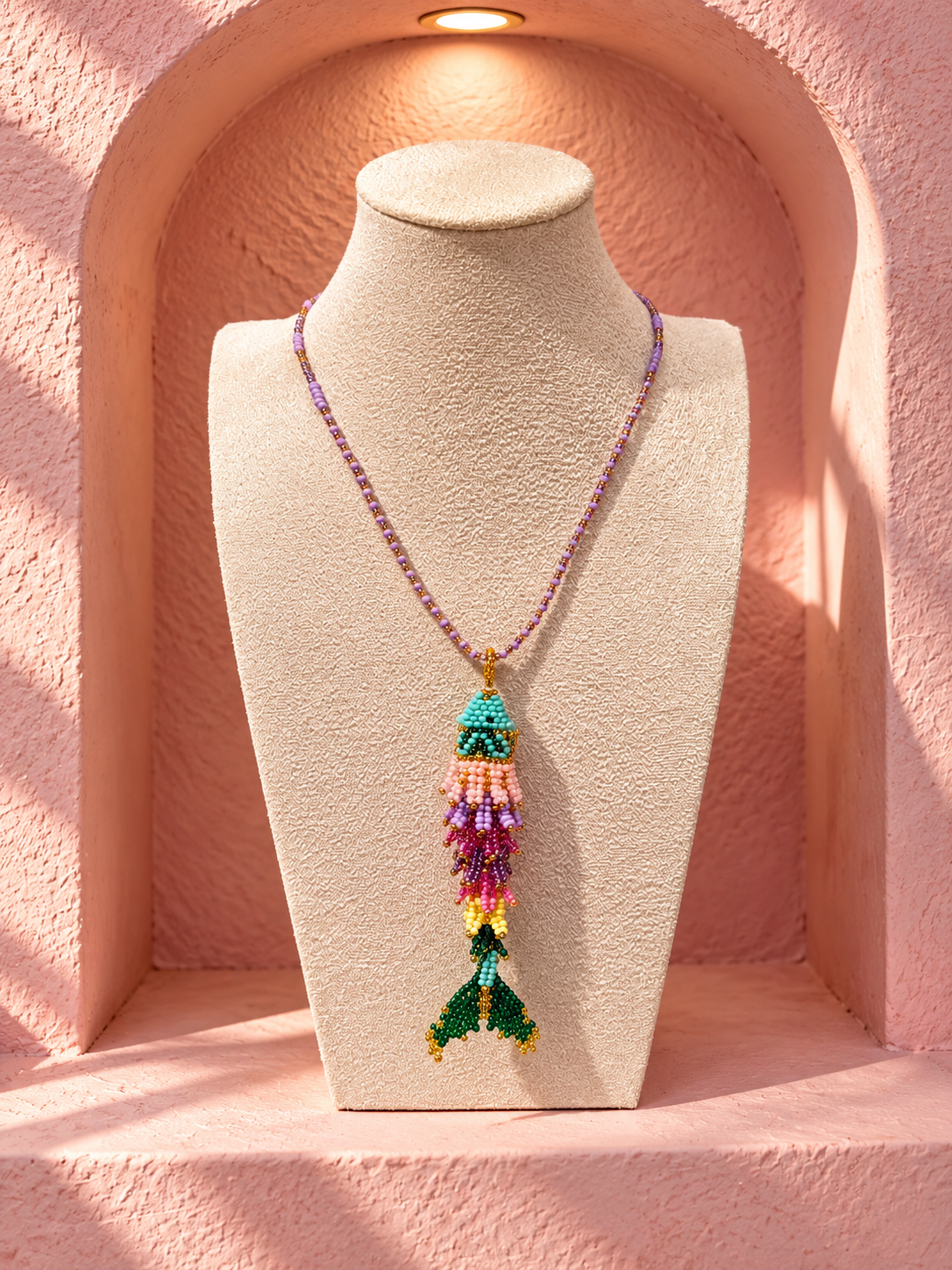 Amazonica Long Necklace